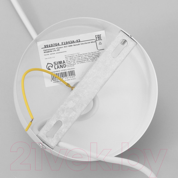 Изображение товара Потолочный светильник BayerLux Скин / 9919704 (белый)