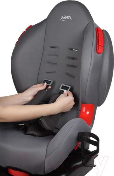 Изображение товара Автокресло Siger Кокон Isofix lux / KRES4016 (маренго)