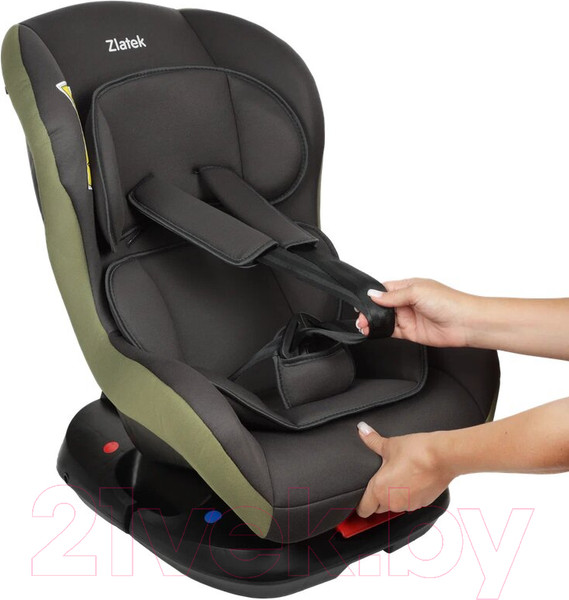 Изображение товара Автокресло Zlatek Галеон Lux / KRES4010 (темно-зеленый)