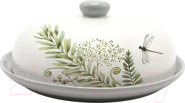 Изображение товара Блюдо Prima Collection Дикий папоротник PC73WF23/HC604R-C3 (с крышкой)