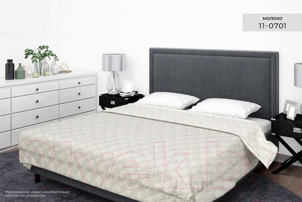 Изображение товара Покрывало Бояртекс Ультрастеп гл/кр №11-0701 (150x210, молоко)