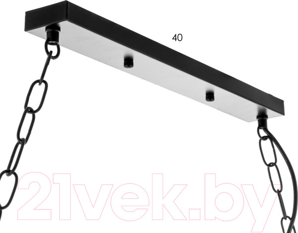 Изображение товара Люстра BayerLux Колеса / 7794143 (черный)