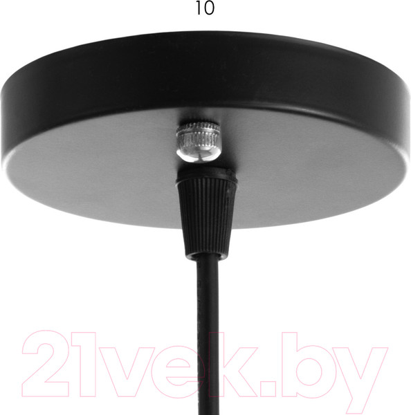 Изображение товара Потолочный светильник BayerLux Колокол / 4388277 (черный)