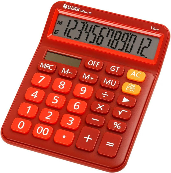 Изображение товара Калькулятор Eleven CDC-110-RD (красный)