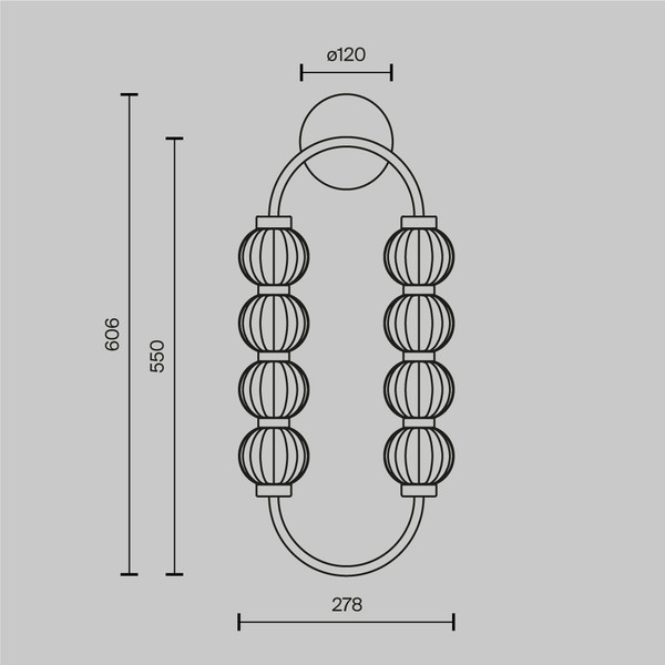 Изображение товара Бра Maytoni Modern MOD555WL-L11G3K