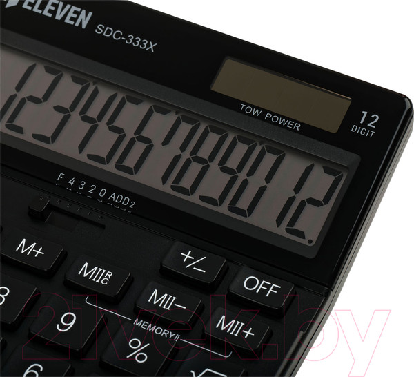 Изображение товара Калькулятор Eleven SDC-333X-BK (черный)