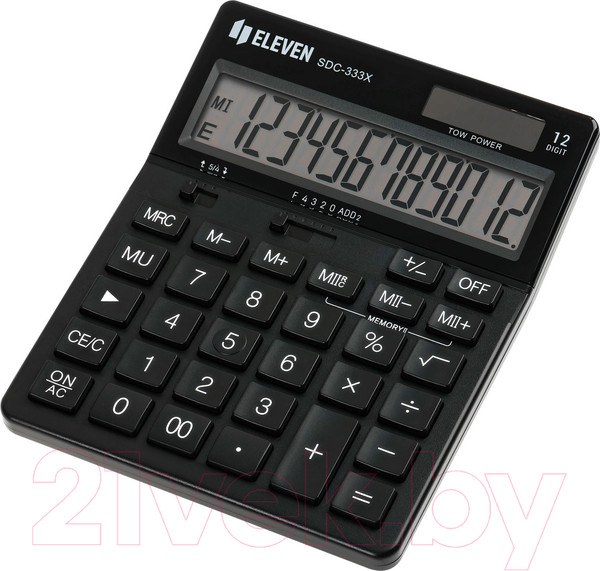 Изображение товара Калькулятор Eleven SDC-333X-BK (черный)