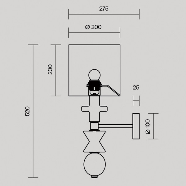 Изображение товара Бра Maytoni Modern MOD298WL-01W