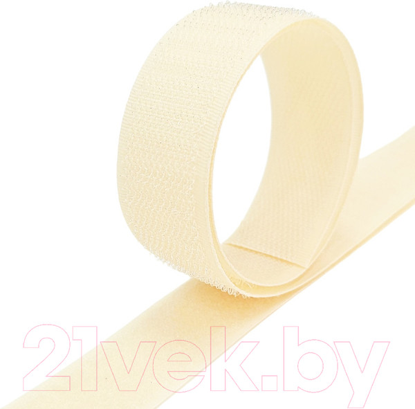 Изображение товара Застежки-липучки для шитья Sentex 25мм №091 ЛК 25 091-10 (молочный)