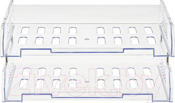 Изображение товара Лоток для бумаг Стамм Сити / ЛТГ-31736 (2шт, прозрачный)