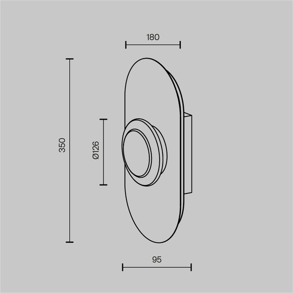 Изображение товара Бра Maytoni Modern MOD361WL-L20BS3K