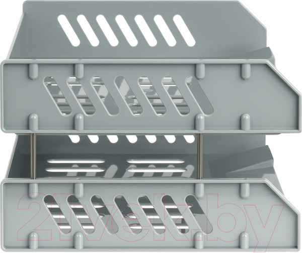 Изображение товара Лоток для бумаг Стамм Сити / ЛТГ-31735 (2шт, серый)