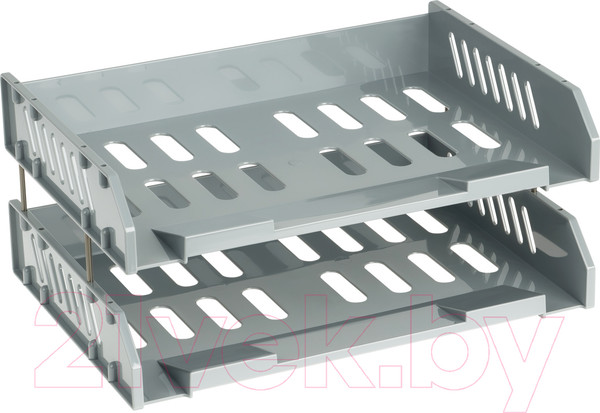 Изображение товара Лоток для бумаг Стамм Сити / ЛТГ-31735 (2шт, серый)