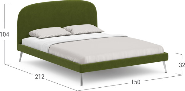 Изображение товара Полуторная кровать Moon Family 1234 / MF011587