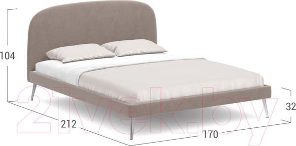 Изображение товара Двуспальная кровать Moon Family 1234 / MF011591