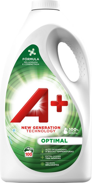 Изображение товара Гель для стирки A+ Optimal Bioenzimas Универсальный (4.5л)