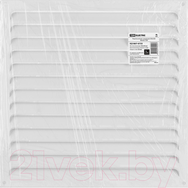 Изображение товара Решетка вентиляционная TDM SQ1807-0733