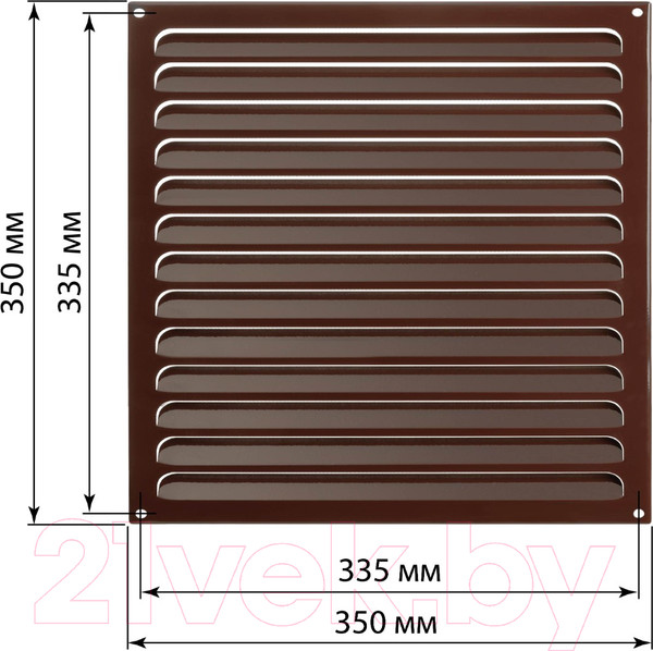 Изображение товара Решетка вентиляционная TDM SQ1807-0734