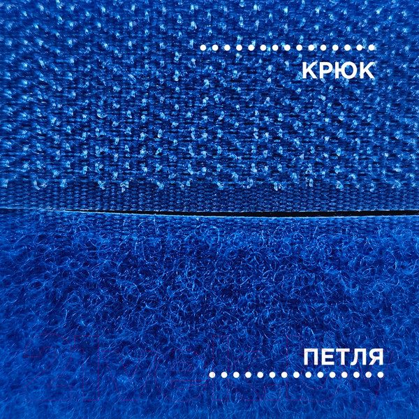 Изображение товара Застежки-липучки для шитья Sentex 25мм №230 ЛК 25 230-5 (васильковый)