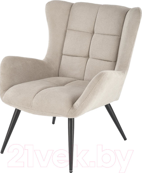 Изображение товара Кресло мягкое Halmar Byron (бежевый/черный)
