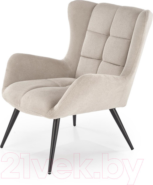 Изображение товара Кресло мягкое Halmar Byron (бежевый/черный)