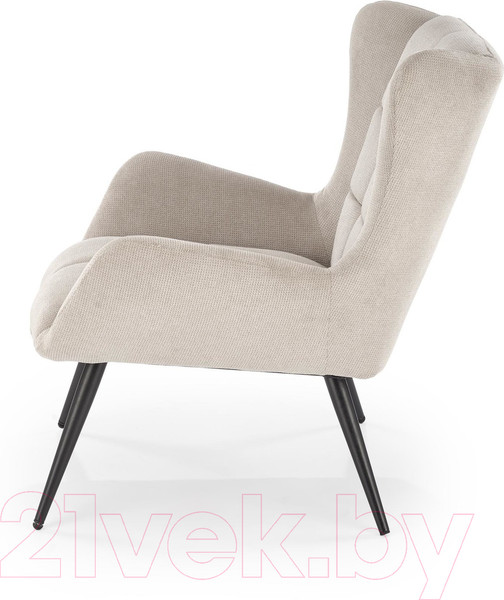 Изображение товара Кресло мягкое Halmar Byron (бежевый/черный)