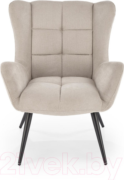 Изображение товара Кресло мягкое Halmar Byron (бежевый/черный)