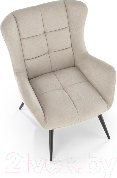 Изображение товара Кресло мягкое Halmar Byron (бежевый/черный)