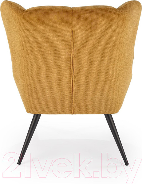 Изображение товара Кресло мягкое Halmar Byron (горчичный/черный)