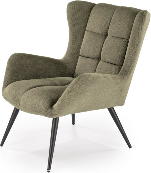 Изображение товара Кресло мягкое Halmar Byron (оливковый/черный)