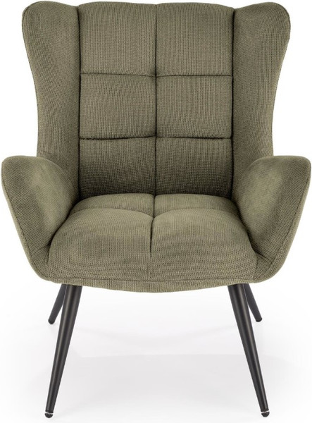 Изображение товара Кресло мягкое Halmar Byron (оливковый/черный)
