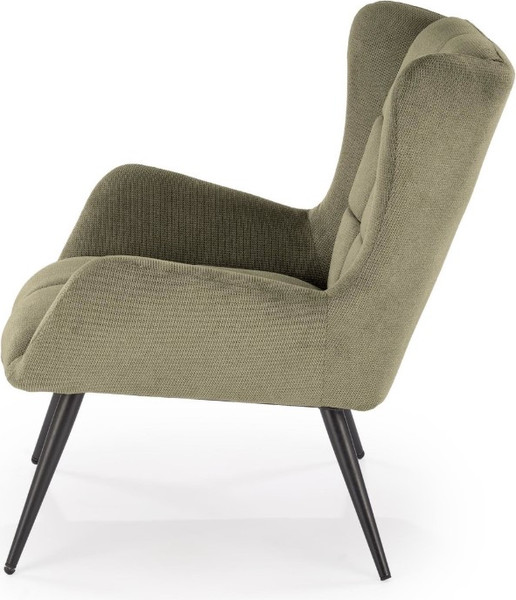 Изображение товара Кресло мягкое Halmar Byron (оливковый/черный)