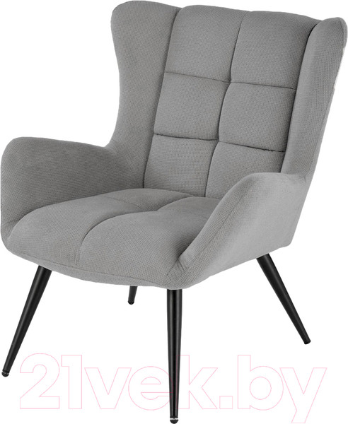 Изображение товара Кресло мягкое Halmar Byron (серый/черный)