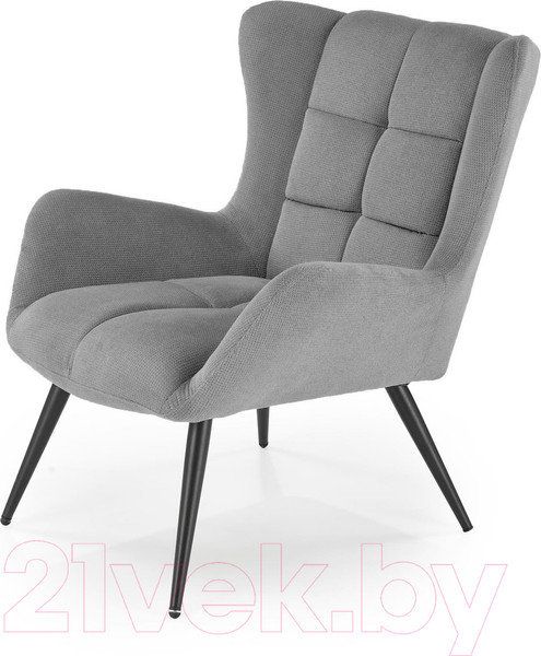 Изображение товара Кресло мягкое Halmar Byron (серый/черный)