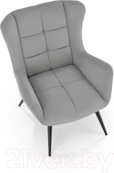 Изображение товара Кресло мягкое Halmar Byron (серый/черный)