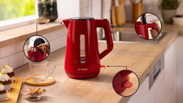 Изображение товара Электрочайник Bosch TWK1M124