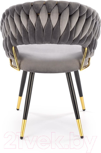 Изображение товара Стул Halmar K551 (серый/черный/золотистый)