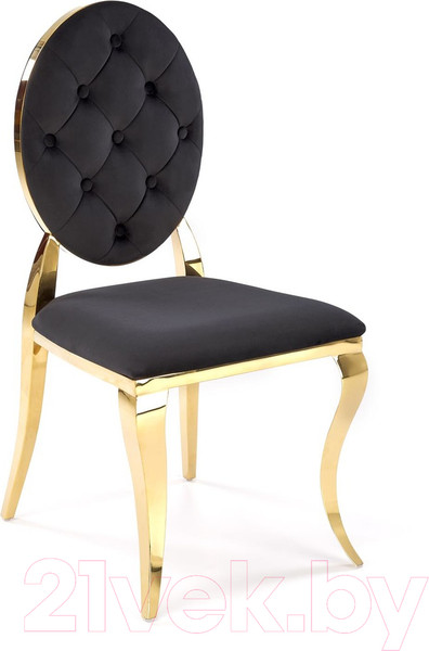 Изображение товара Стул Halmar K556 (черный/золотистый)