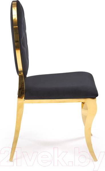 Изображение товара Стул Halmar K556 (черный/золотистый)