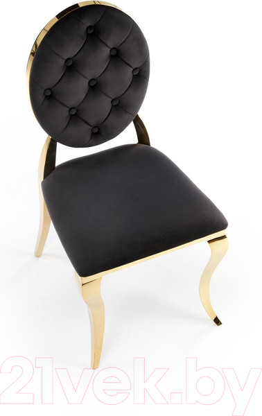 Изображение товара Стул Halmar K556 (черный/золотистый)