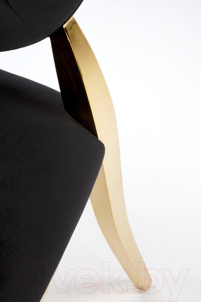 Изображение товара Стул Halmar K556 (черный/золотистый)