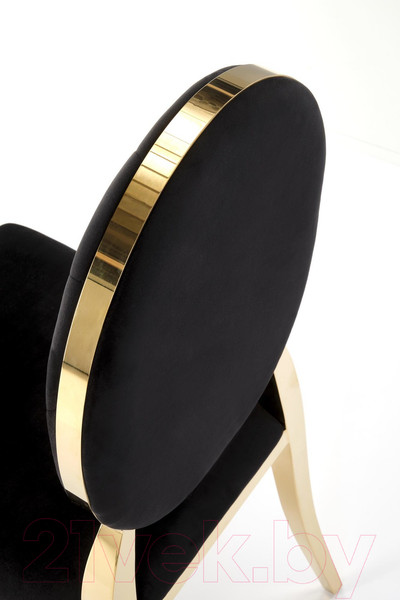 Изображение товара Стул Halmar K556 (черный/золотистый)