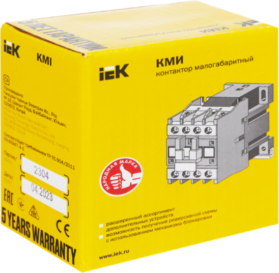 Изображение товара Контактор IEK KKME11-009-230-10