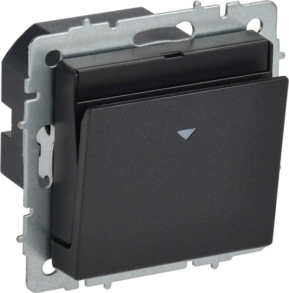 Изображение товара Выключатель IEK Brite BR-V11-0-10-K02 (черный)