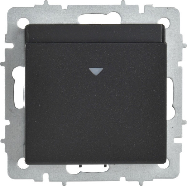 Изображение товара Выключатель IEK Brite BR-V11-0-10-K02 (черный)
