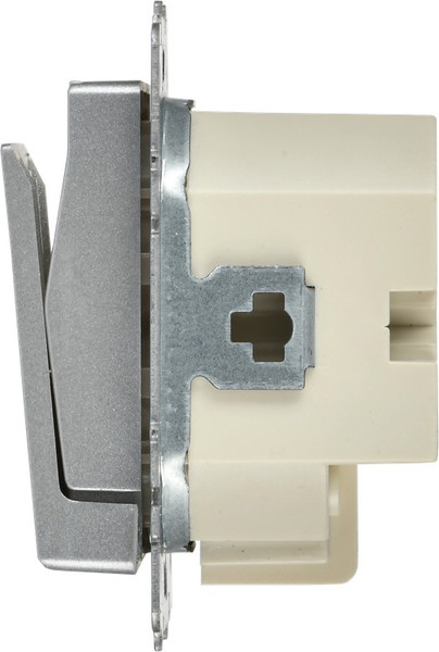 Изображение товара Выключатель IEK Brite BR-V11-0-10-K47 (алюминий)