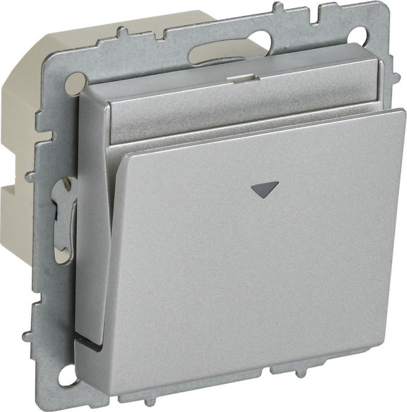 Изображение товара Выключатель IEK Brite BR-V11-0-10-K47 (алюминий)