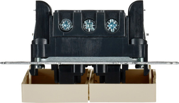 Изображение товара Выключатель IEK Brite BR-V20-2-10-K10 (бежевый)