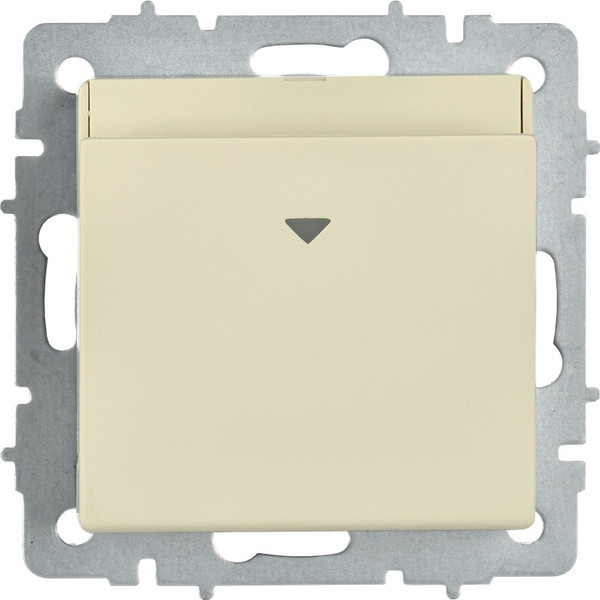 Изображение товара Выключатель IEK Brite BR-V11-0-10-K10 (бежевый)