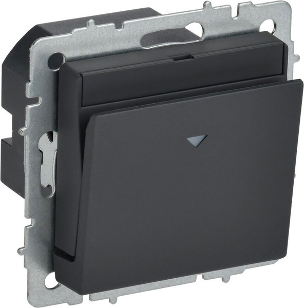 Изображение товара Выключатель IEK Brite BR-V11-0-10-K53 (графит)